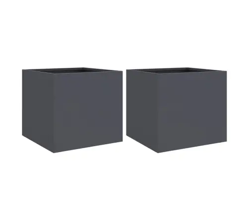 Taimekastid 2 Tk Antratsiithall 32X30X29 cm Teras