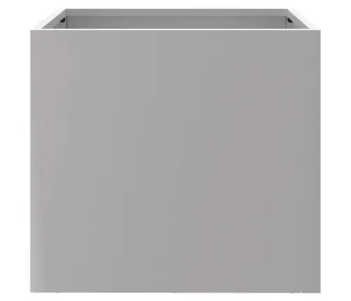 Taimekastid 2 Tk Hõbedane 32X30X29 Cm Tsingitud Teras