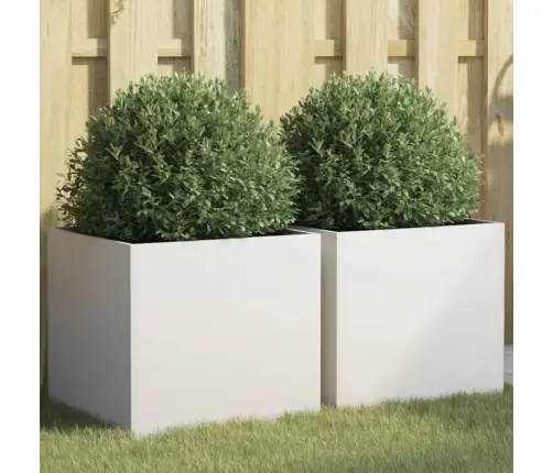 Loveliai, 2Vnt., Baltos Spalvos, 42X40X39cm Plienas