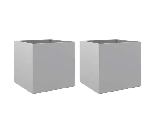 Loveliai, 2Vnt., Sidabriniai, 42X40X39cm Galvanizuotas Plienas