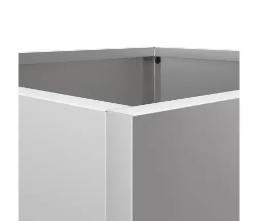 Loveliai, 2Vnt., Sidabriniai, 42X40X39cm Galvanizuotas Plienas