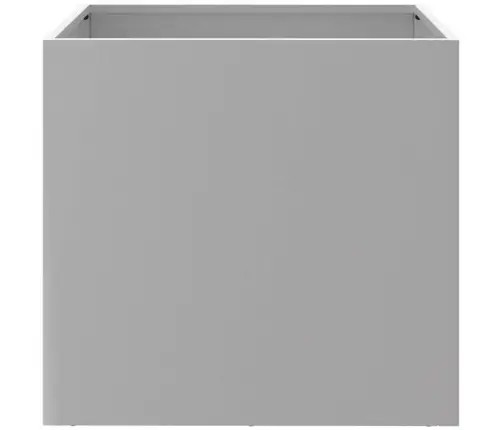 Taimekast, Hõbedane, 49 X 47 X 46 cm Tsingitud Teras