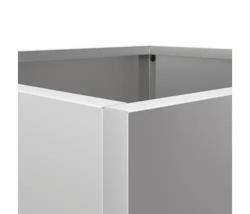 Taimekast, Hõbedane, 49 X 47 X 46 cm Tsingitud Teras