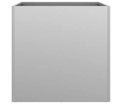 Taimekastid 2 Tk, Hõbedane, 49 X 47 X 46 cm Tsingitud Teras