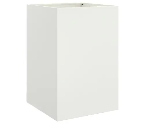 Puķu Kaste, Balta, 52X48X75 Cm, Tērauds Vidaxl