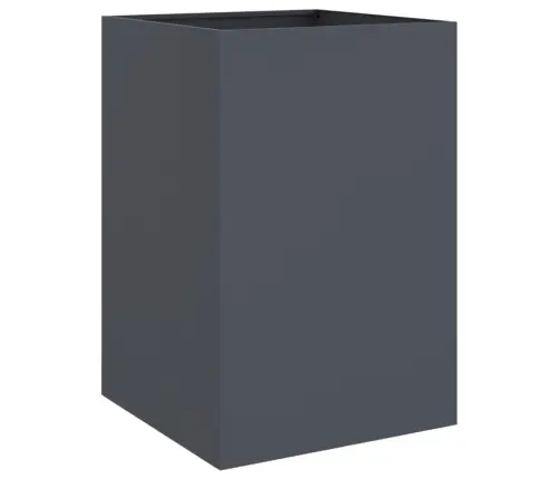 Puķu Kaste, Pelēka, 52X48X75 Cm, Tērauds Vidaxl