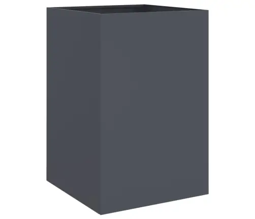 Puķu Kaste, Pelēka, 52X48X75 Cm, Tērauds Vidaxl