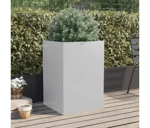 Taimekast Hõbedane 52X48X75 Cm Tsingitud Teras