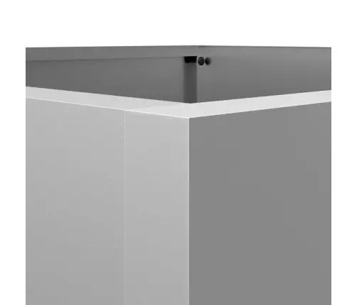 Taimekast Hõbedane 52X48X75 Cm Tsingitud Teras