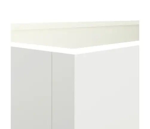 Puķu Kaste, Balta, 62X30X29 Cm, Tērauds Vidaxl