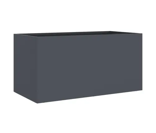 Lovelis, Antracito Spalvos, 62X30X29cm Plienas