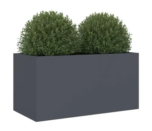 Lovelis, Antracito Spalvos, 62X30X29cm Plienas