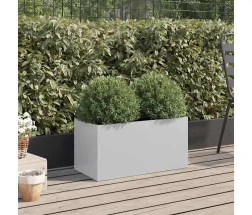 Taimekastid Hõbedane 62X30X29 Cm Tsingitud Teras