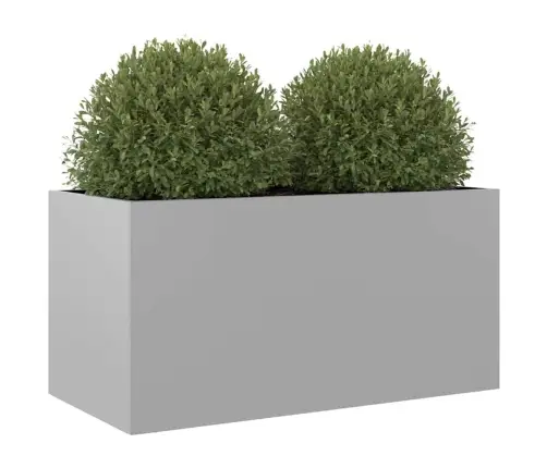 Taimekastid Hõbedane 62X30X29 Cm Tsingitud Teras