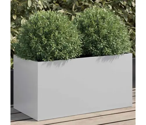 Taimekastid Hõbedane 62X30X29 Cm Tsingitud Teras