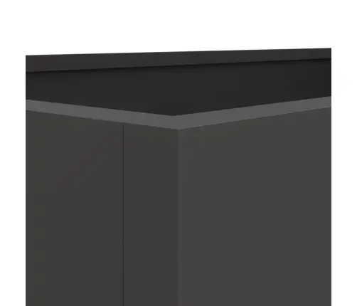 Puķu Kaste, Melna, 62X40X39 Cm, Tērauds Vidaxl