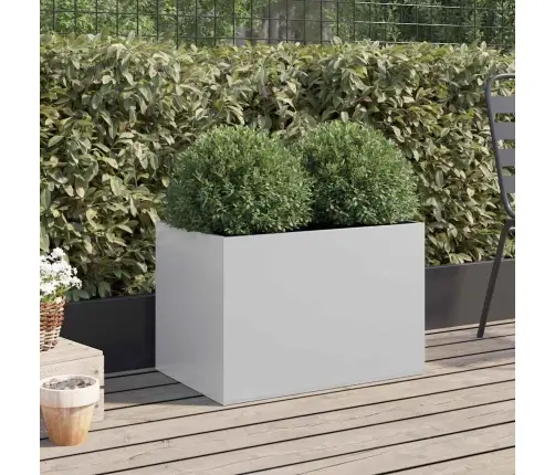 Taimekast Hõbedane 62X40X39 Cm Tsingitud Teras