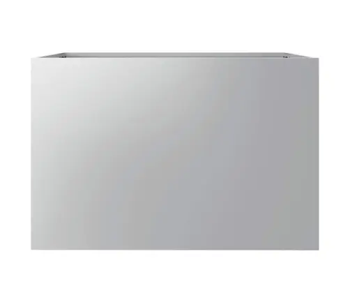 Taimekast Hõbedane 62X40X39 Cm Tsingitud Teras