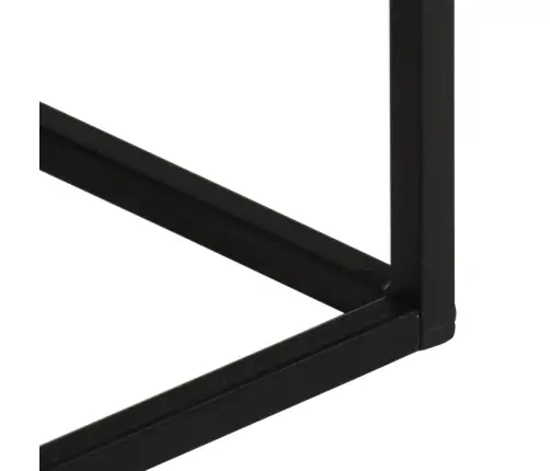 Konsoollaud, 110 X 30 X 75 cm Töötlemata Mangopuit Ja Raud