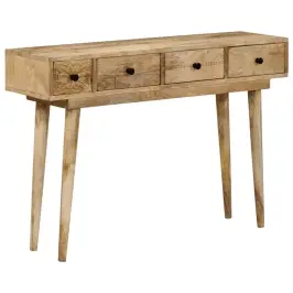 Konsoollaud, 110 X 30 X 75 cm Mangopuit