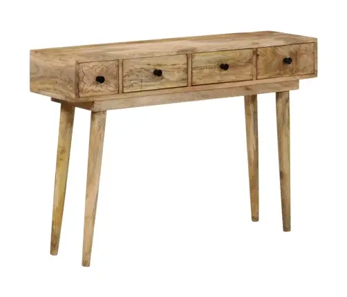 Konsoles Galdiņš, 110X30X75 Cm, Mango Masīvkoks Vidaxl