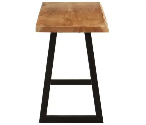 Sols, Dabīgas Formas Malas, 105 Cm, Akācijas Masīvkoks Vidaxl