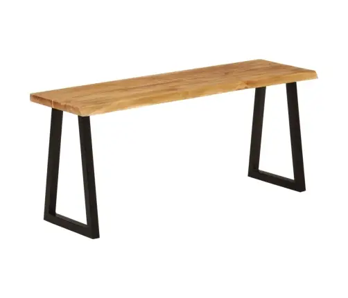 Sols, Dabīgas Formas Malas, 105 Cm, Akācijas Masīvkoks Vidaxl