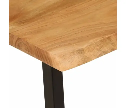 Sols, Dabīgas Formas Malas, 105 Cm, Akācijas Masīvkoks Vidaxl