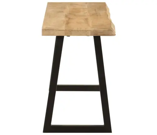 Suoliukas Su Gyvu Kraštu, 105cm Mango Medienos Masyvas