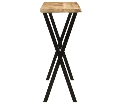 Konsoollaud Naturaalsete Servadega, 105 X 33 X 76 cm Mangopuit