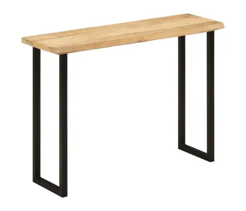 Konsolinis Staliukas Su Gyvu Kraštu, 105X33X76cm Mango Mediena