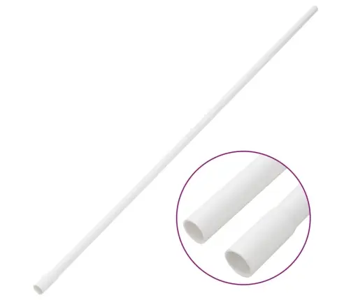 Kabelių Kanalai Su Spaustukais, 16Mm Skersmens, 10M, Pvc