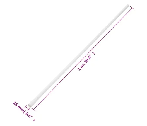 Kabelių Kanalai Su Spaustukais, 16Mm Skersmens, 10M, Pvc