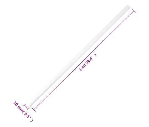 Kabeļu Kanāli, Ø20 Mm, 30 M, Pvc Vidaxl