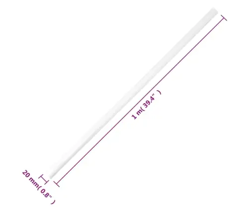 Kabeļu Kanāli Ar Klipšiem, Ø20 Mm, 30 M, Pvc Vidaxl