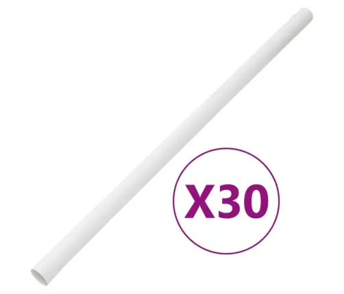 Klambritega Kaablikanalid, Ø30 Mm, 30 M, Pvc