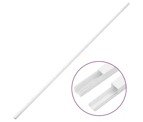 Kabeļu Kanāli, 30X15 Mm, 30 M, Pvc Vidaxl