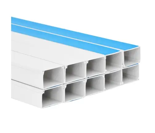 Kabeļu Kanāli, Pašlīmējoši, 150X50 Mm, 10 M, Pvc Vidaxl