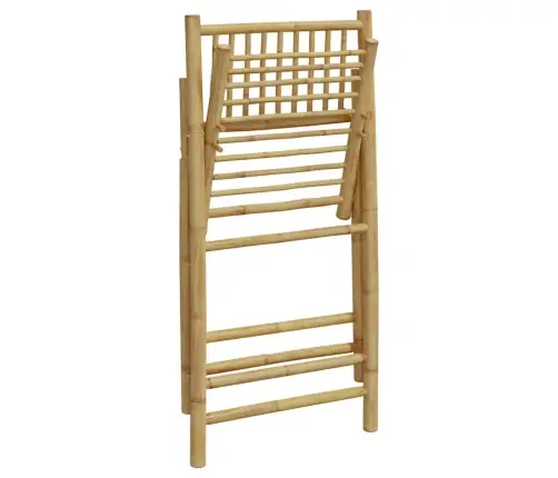 Kokkupandavad Bistrootoolid Kreemjasvalgete Patjadega 6 Tk