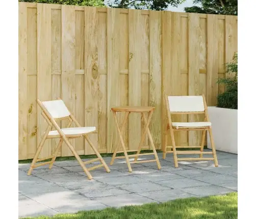 3-Osaline Kokkupandav Bistrookomplekt, Kreemjasvalged Padjad