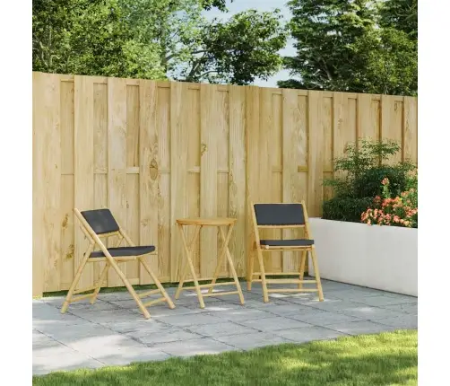 3-Osaline Kokkupandav Bistrookomplekt, Tumehallide Patjadega