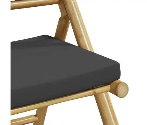 3-Osaline Kokkupandav Bistrookomplekt, Tumehallide Patjadega