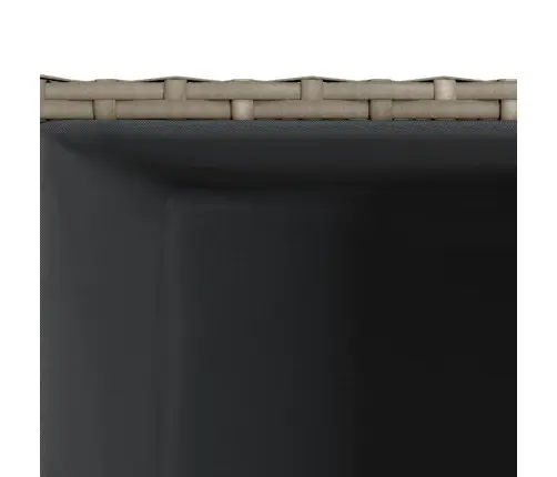 Aia Taimekastid 2 Tk, Hall, 30 X 30 X 60 cm Polürotang