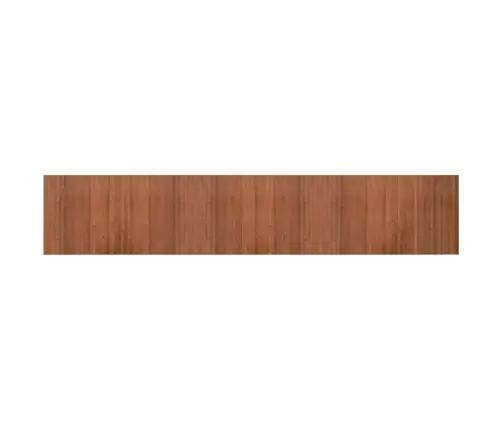 Paklājs, Taisnstūra Forma, Brūns, 60X300 Cm, Bambuss Vidaxl