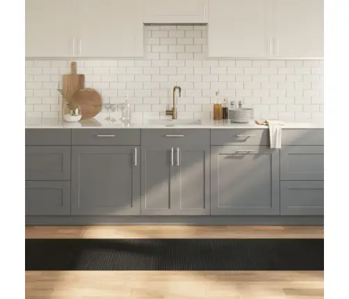 Paklājs, Taisnstūra Forma, Melns, 60X400 Cm, Bambuss Vidaxl