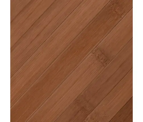 Paklājs, Taisnstūra Forma, Brūns, 60X400 Cm, Bambuss Vidaxl