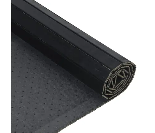 Kilimas, Juodos Spalvos, 70X300cm Bambukas, Stačiakampis