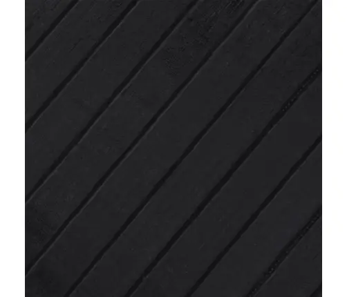 Kilimas, Juodos Spalvos, 70X300cm Bambukas, Stačiakampis