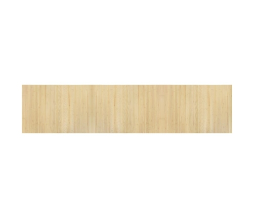 Paklājs, Taisnstūra Forma, Dabīga Krāsa, 70X300 Cm, Bambuss Vidaxl