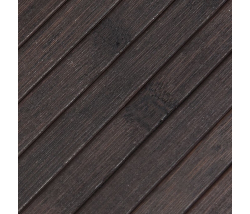Paklājs, Taisnstūra Forma, Tumši Brūns, 70X300 Cm, Bambuss Vidaxl